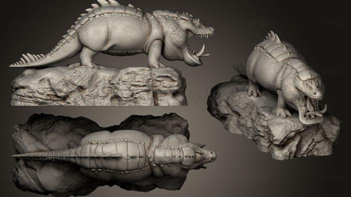 Статуэтки животных 3D-модель химеры